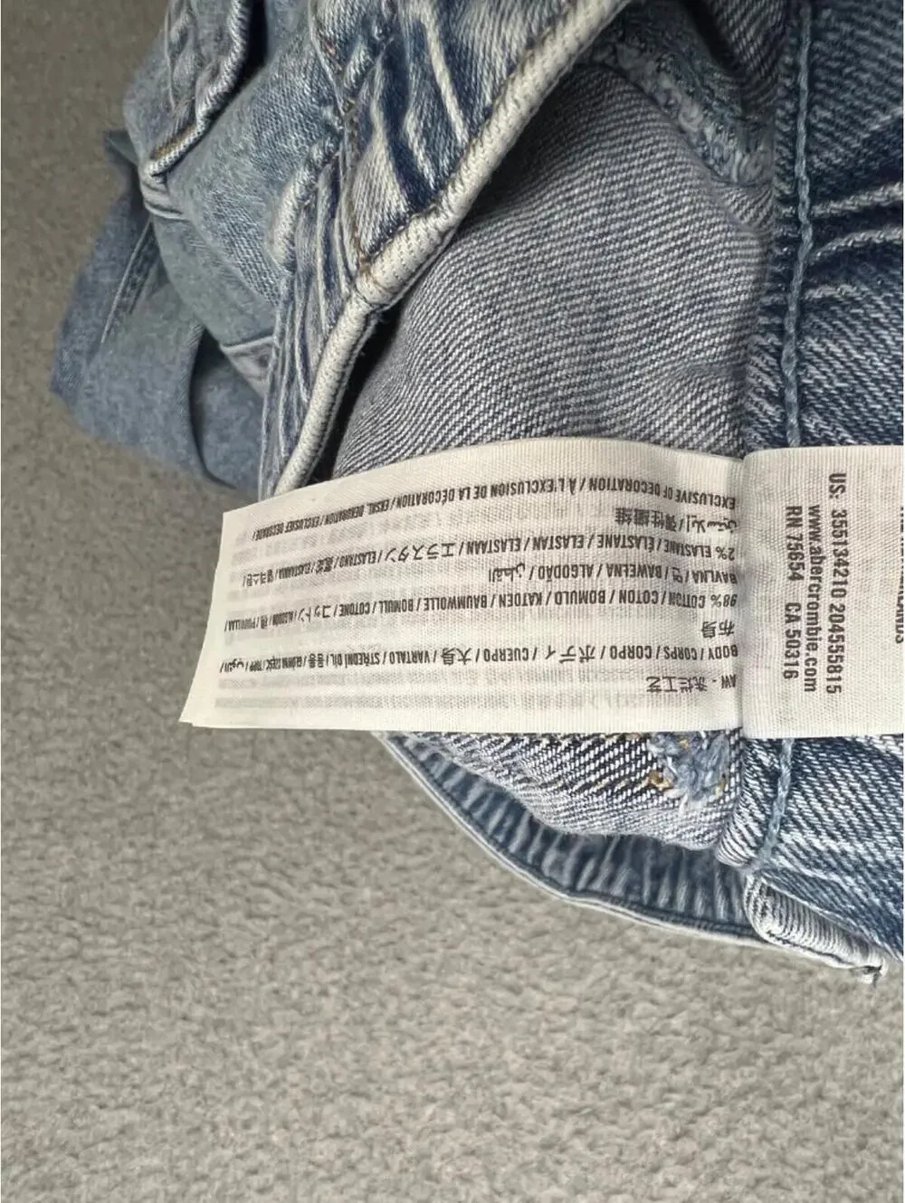 90s Y2k Hollister Curvy High Rise Mom Jeans Womens S Vintage Stretch Light wash